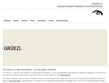 Tablet Screenshot of galifa.ch